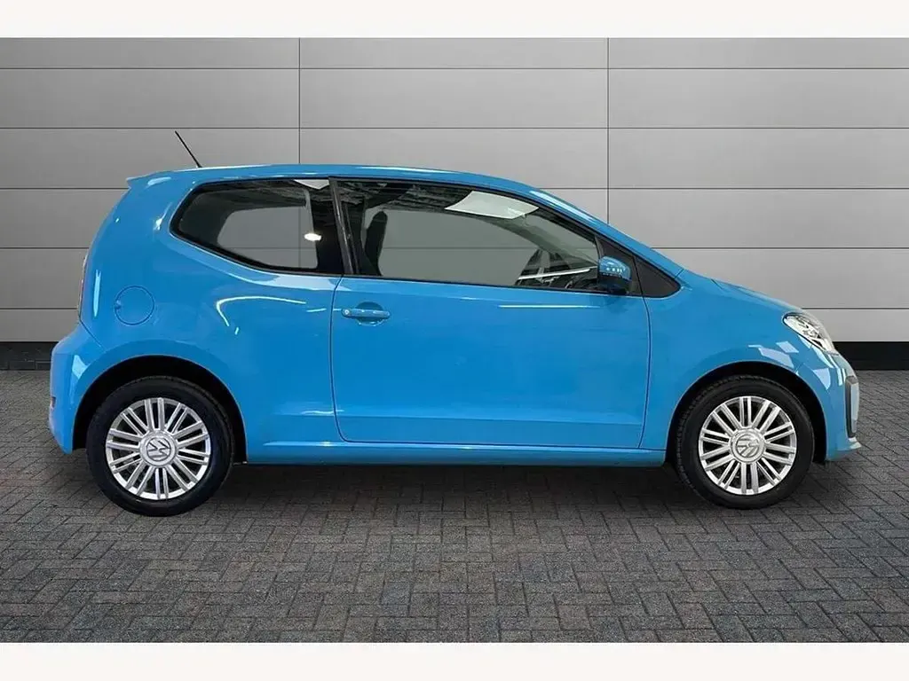 Used VW up! move up! 60 HP (44 kW) 2017 Blue Hatchback