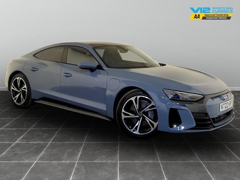Grey Used 2022 Audi e-tron GT quattro Comfort Sedan | £46,795 (Super price) - Image 1/2