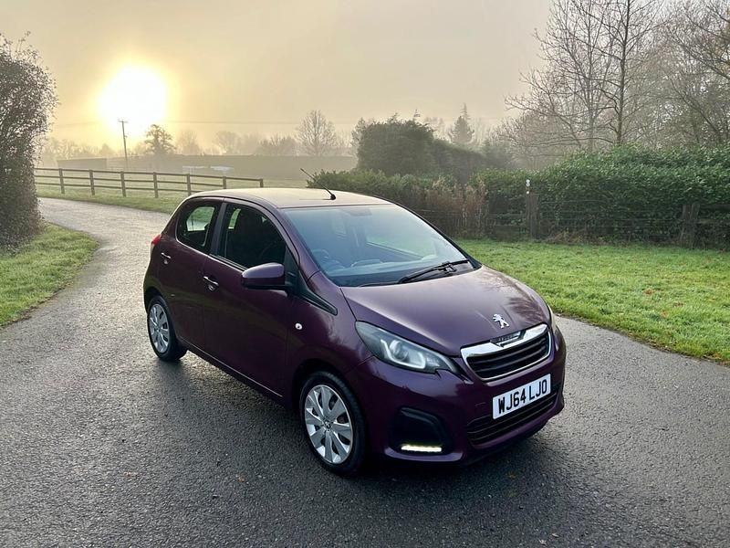 Purple Used 2014 Peugeot 108 Active Hatchback | £4,790 (Fair price) - Image 1/4