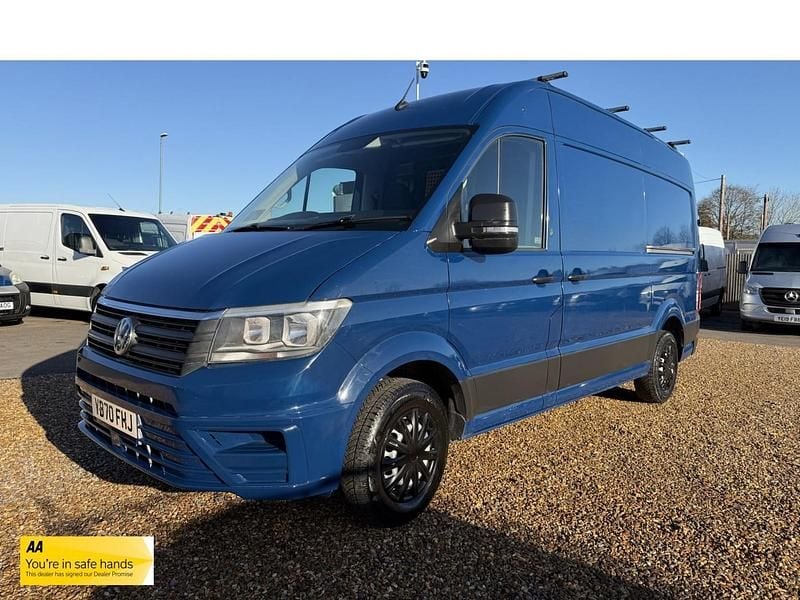 Blue Used 2021 VW Crafter Startline Van | £12,995 (Fair price) - Image 1/3