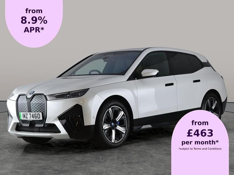 White Used 2022 BMW iX M Sport SUV | £30,113 (Good price) - Image 1/2