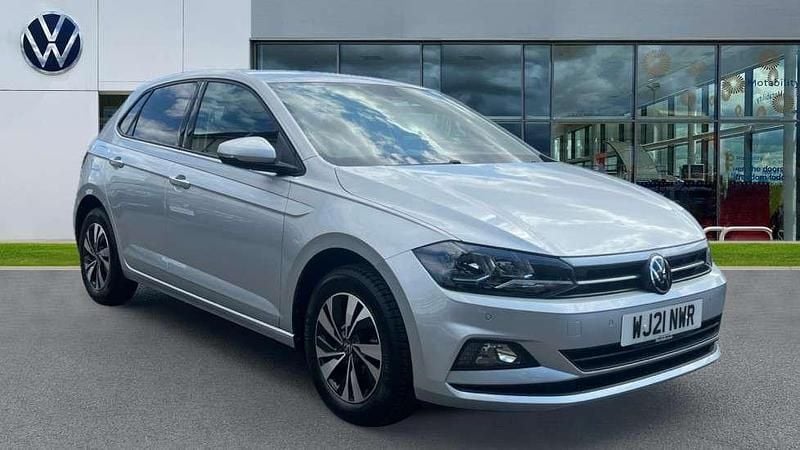 Silver Used 2021 VW Polo Match Hatchback | £15,389 (Fair price) - Image 1/4
