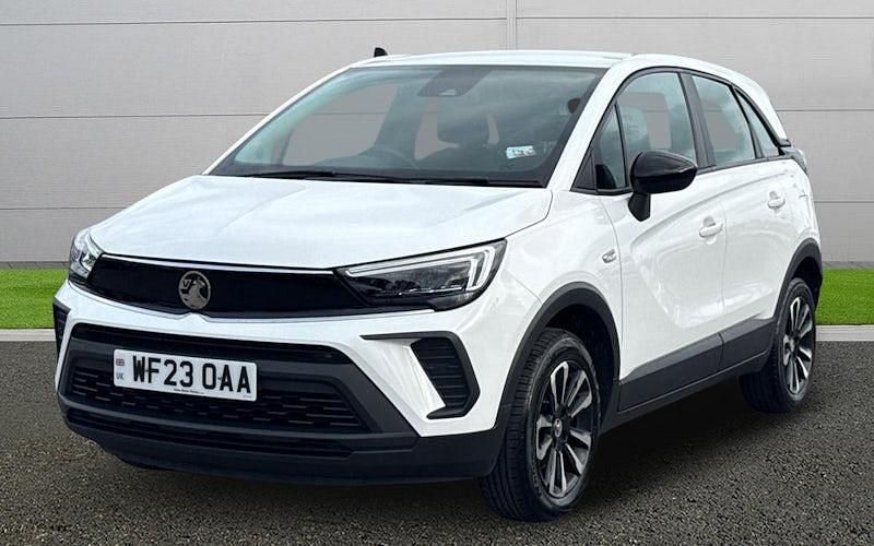 Used Vauxhall Crossland Design Edition 110 HP (80 kW) 2023 White SUV