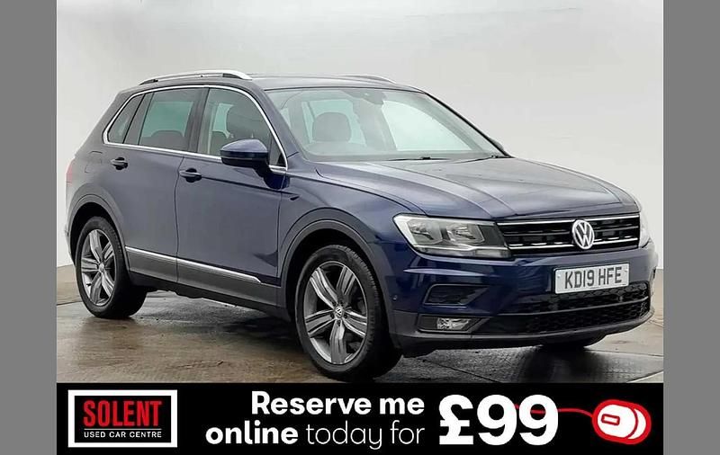 Used VW Tiguan Match 150 HP (110 kW) 2019 Blue SUV