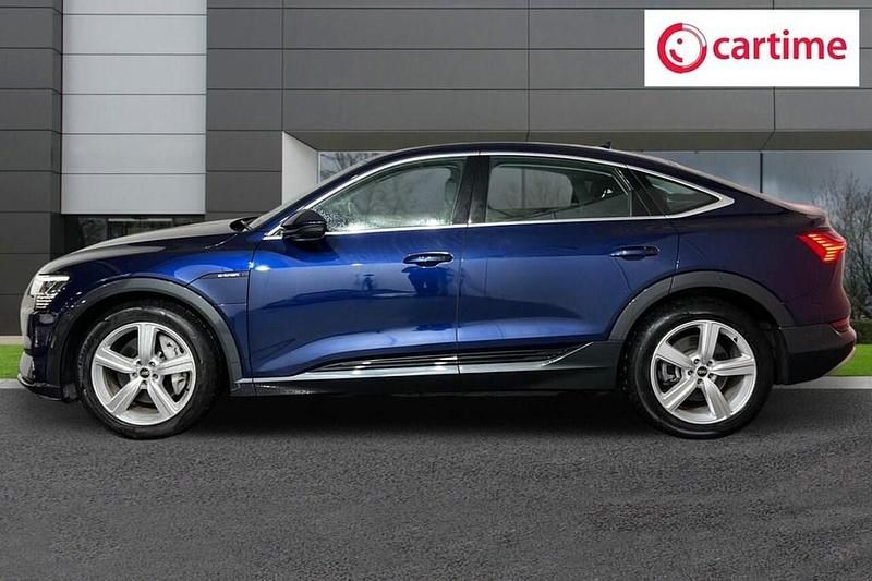 Used Audi e-tron Design 300 kW (408 HP) 2021 Blue SUV