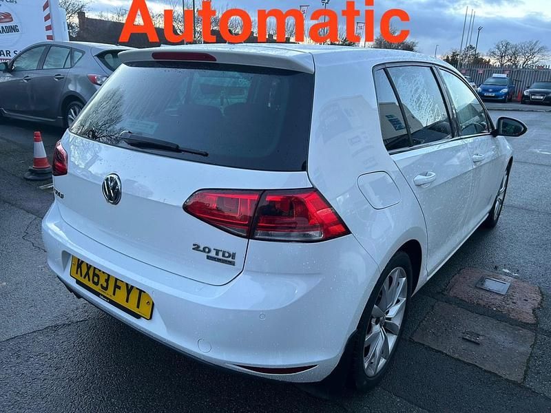 Used VW Golf VII GT 2013 White Hatchback
