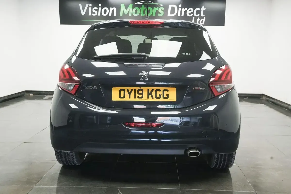 Used Peugeot 208 GT-line 2019 Grey Hatchback