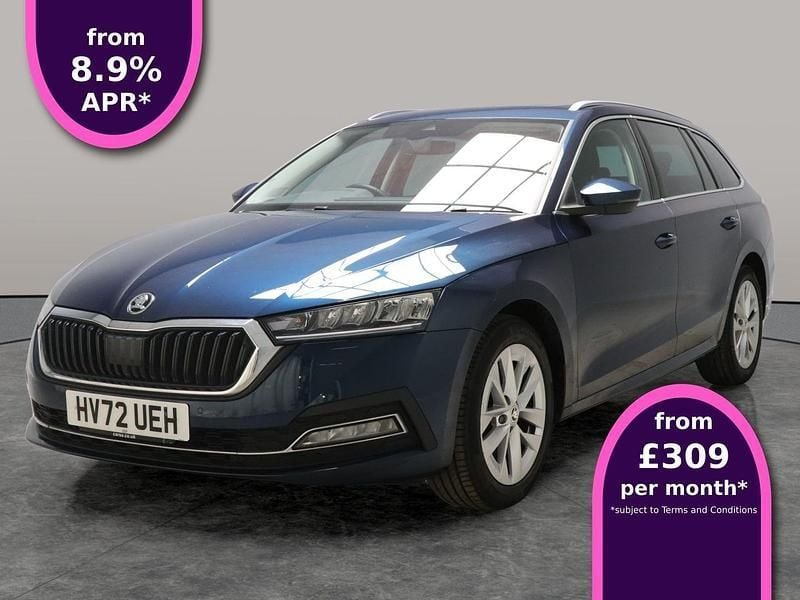 Blue Used 2022 Skoda Octavia SE L Estate | £20,252 (Expensive) - Image 1/1