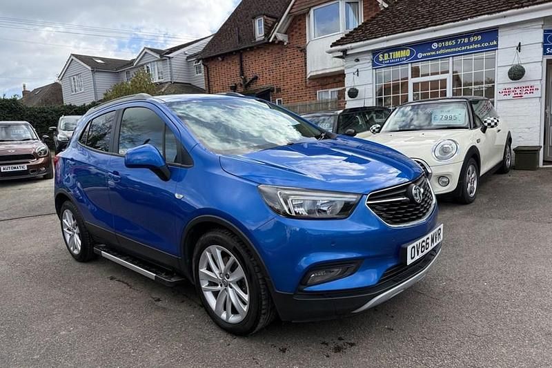 Used Vauxhall Mokka X Design Edition 115 HP (84 kW) 2016 Blue SUV