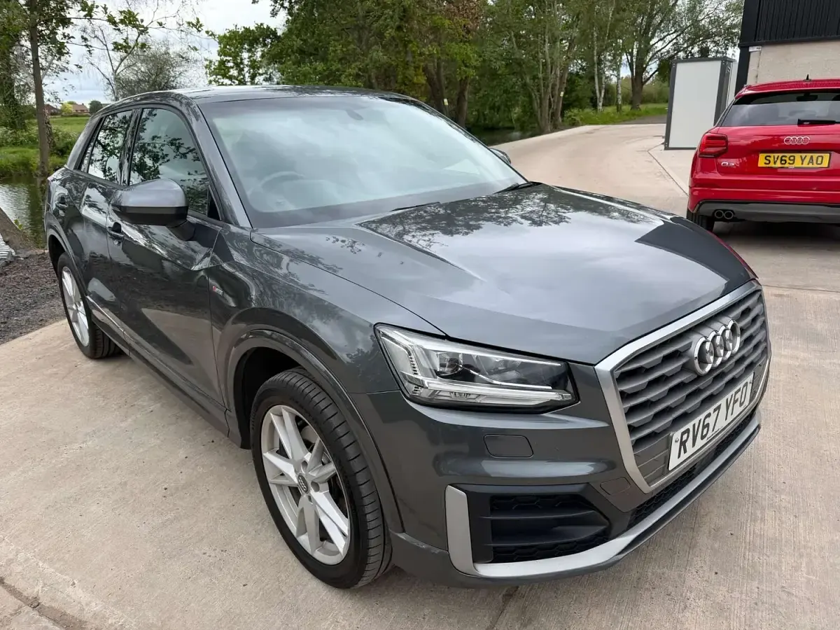 Used Audi Q2 S-Line 150 HP (110 kW) 2017 Grey SUV