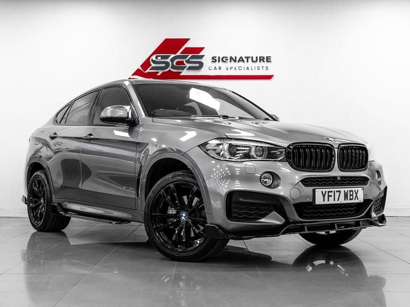 Grey Used 2017 BMW X6 M Sport SUV | £21,495 (Fair price) - Image 1/3