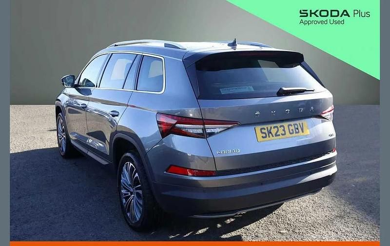 Used Skoda Kodiaq SE L Executive 150 HP (110 kW) 2023 Graphite grey metallic SUV