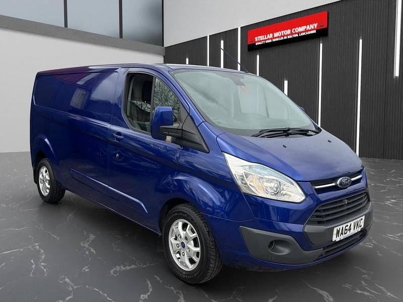Used Ford Transit Custom Limited 125 HP (91 kW) 2014 Blue Van
