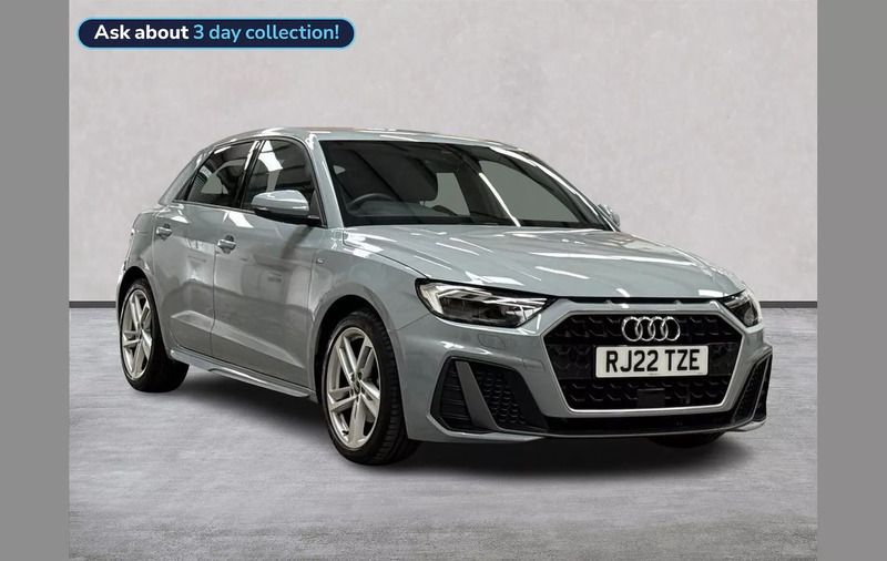Grey Used 2022 Audi A1 S-Line Hatchback | £18,994 (Fair price) - Image 1/4