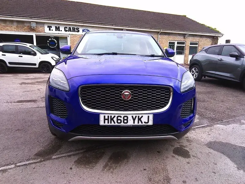 Used Jaguar E-Pace S 150 HP (110 kW) 2018 Blue SUV