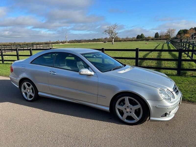 Silver Used 2006 Mercedes CLK220 Coupe | £2,750 (Fair price) - Image 1/4