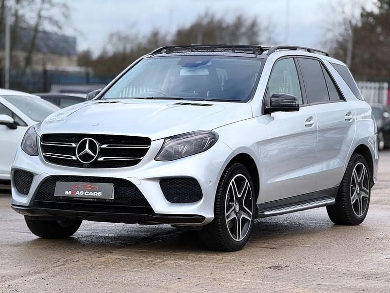 Used Mercedes GLE250 AMG line 204 HP (150 kW) 2017 Silver SUV
