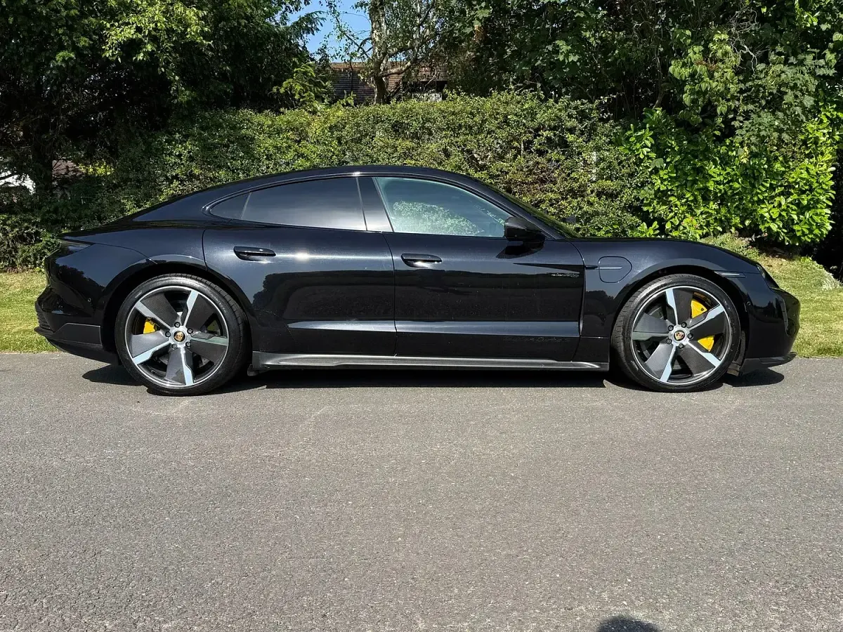 Used Porsche Taycan Performance Package 559 kW (761 HP) 2021 Black Sedan
