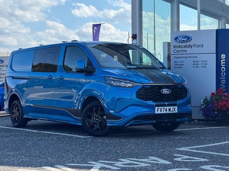 Blue New 2024 Ford Transit Custom Sport Cabriolet | £40,995 - Image 1/4