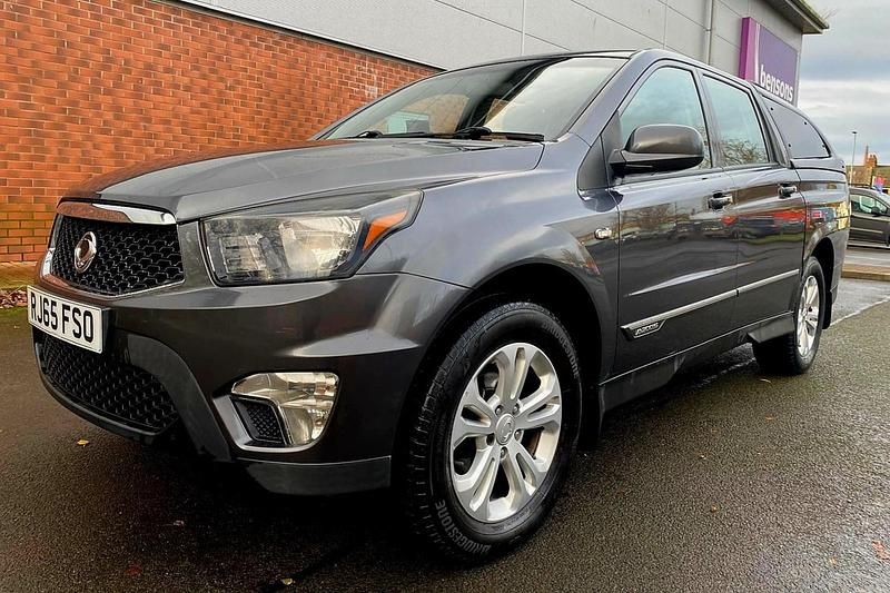Used Ssangyong (KGM) Korando 2015 Grey Pickup