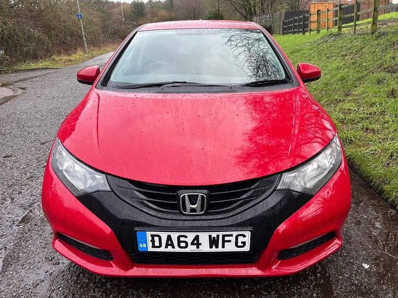 Used Honda Civic S 2014 Red Hatchback