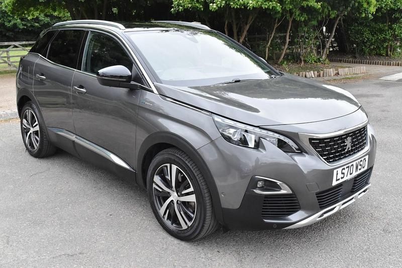 Grey Used 2020 Peugeot 3008 GT-line Hatchback | £11,970 (Fair price) - Image 1/4