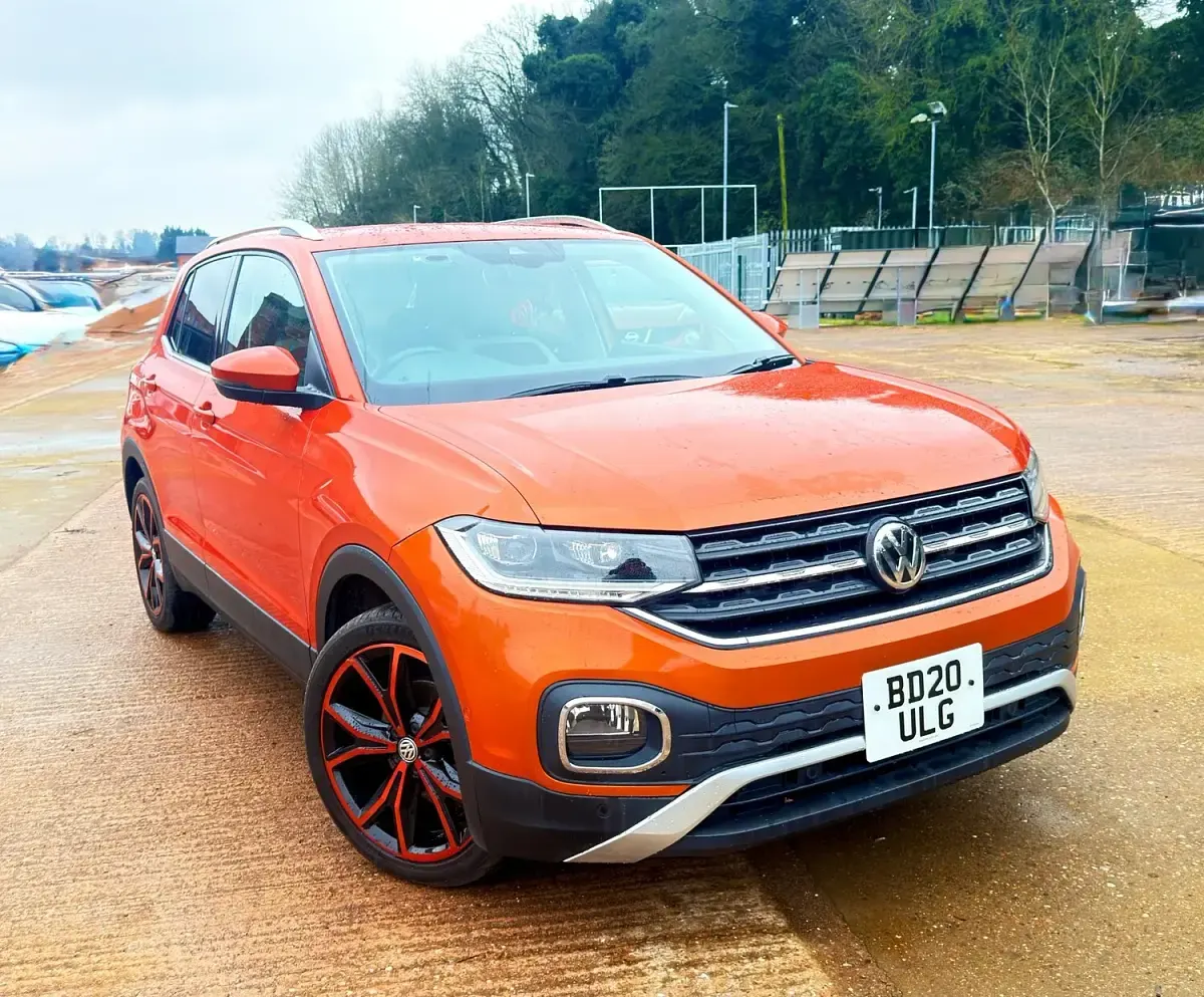 Used VW T-Cross 2020 Orange SUV