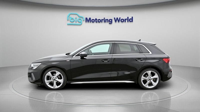 Used Audi A3 S-Line 148 HP (108 kW) 2022 Black Sedan