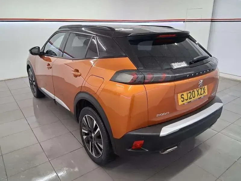 Used Peugeot 2008 GT-line 127 HP (93 kW) 2020 Orange SUV