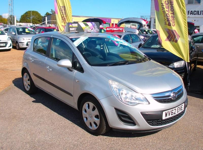 Silver Used 2012 Vauxhall Corsa Hatchback | £3,495 (Expensive) - Image 1/4