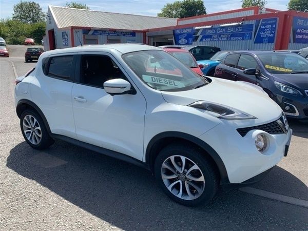 White Used 2018 Nissan Juke S SUV | £7,696 (Fair price) - Image 1/1