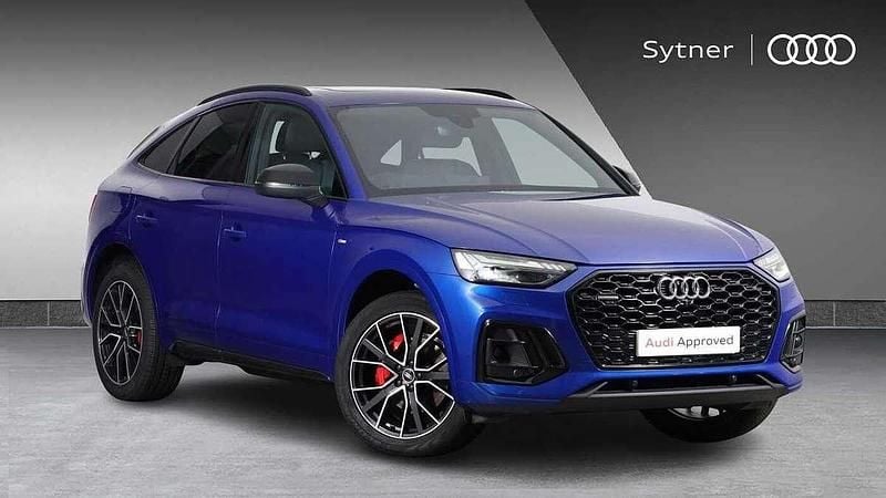 Blue Used 2021 Audi Q5 Sportback Comfort SUV | £30,750 (Fair price) - Image 1/4