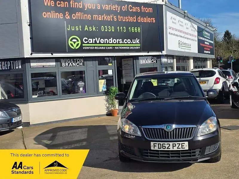 Used Skoda Fabia SE 105 HP (77 kW) 2012 Black Hatchback