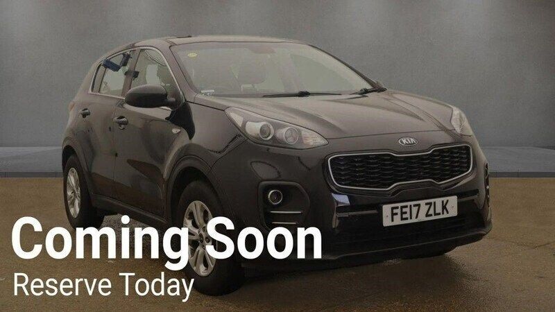 Black Used 2017 Kia Sportage 2 SUV | £6,495 (Good price) - Image 1/4