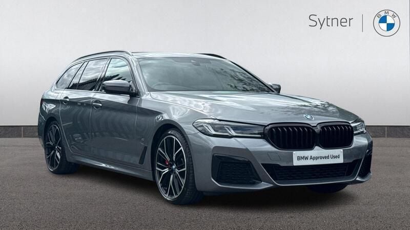 Grey Used 2023 BMW 520 M Sport Estate | £37,500 (Expensive) - Image 1/4