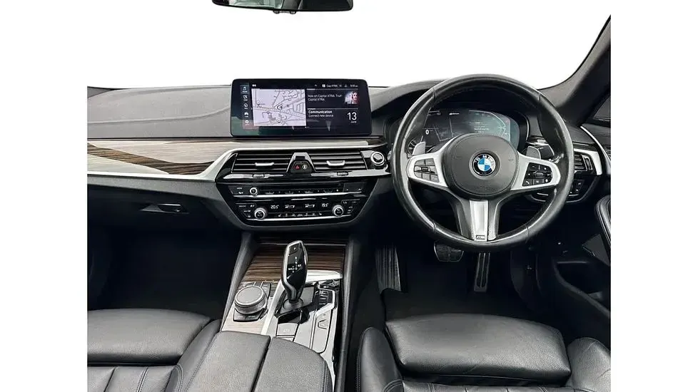 Used BMW 530e M Sport 288 HP (211 kW) 2020 Blue Sedan
