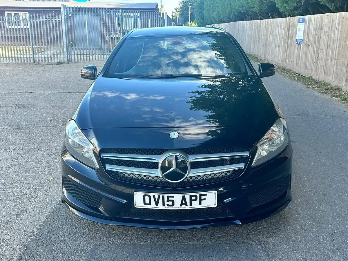 Used Mercedes A220 AMG 170 HP (125 kW) 2015 Black Hatchback