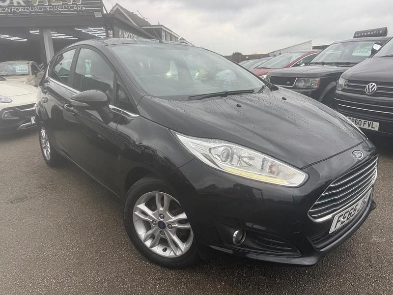 Used Ford Fiesta Zetec 2015 Black Hatchback