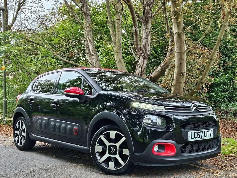 Black Used 2017 Citroën C3 Flair Hatchback | £4,795 (Fair price) - Image 1/3