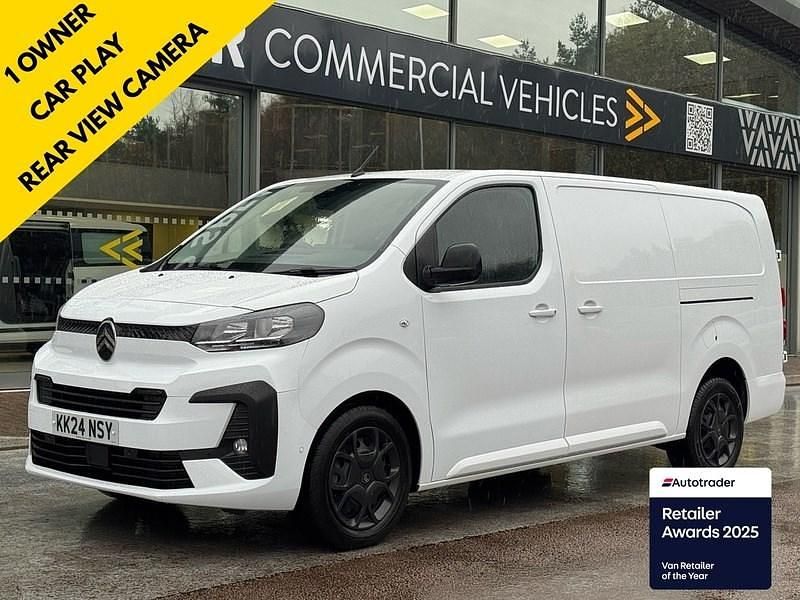 White Used 2024 Citroën Dispatch MPV | £17,990 (Expensive) - Image 1/3