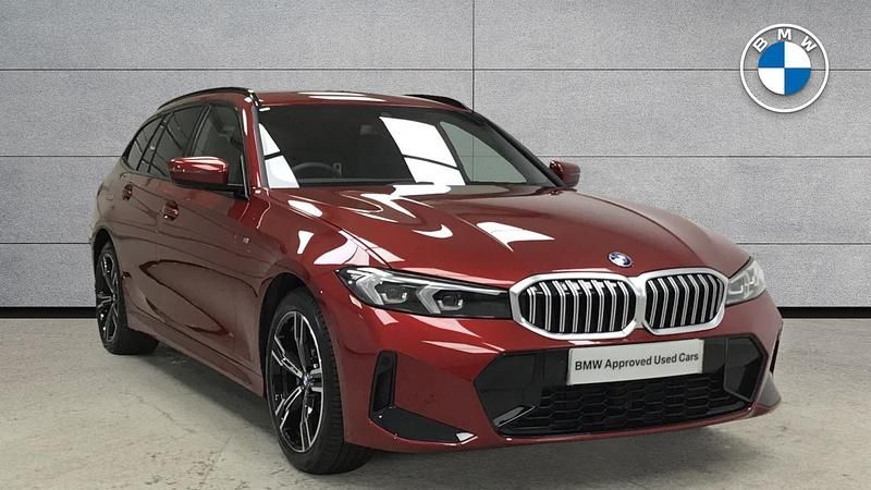 Red Used 2025 BMW 330e M Sport Estate | £37,995 (Super price) - Image 1/4
