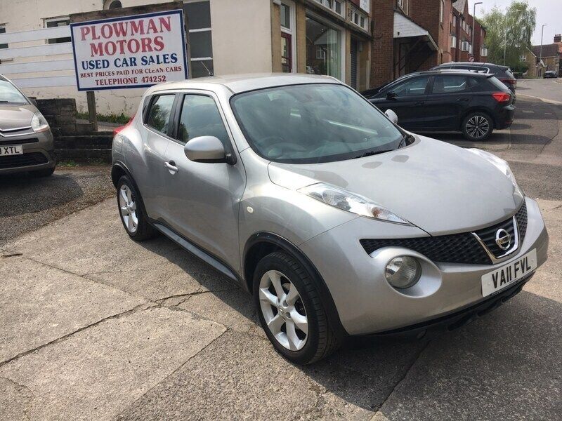 Silver Used 2011 Nissan Juke Acenta SUV | £3,895 (Fair price) - Image 1/4