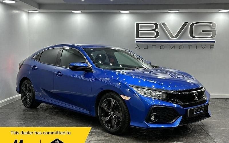 Blue Used 2017 Honda Civic SR Hatchback | £11,494 (Fair price) - Image 1/2