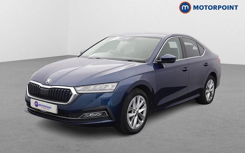 Used Skoda Octavia SE L 150 HP (110 kW) 2023 Blue Hatchback