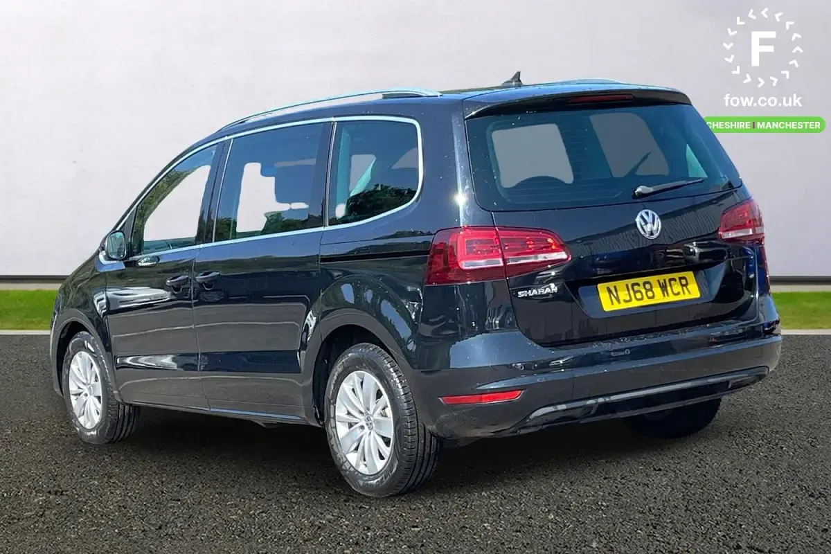 Used VW Sharan SE 150 HP (110 kW) 2018 Black MPV