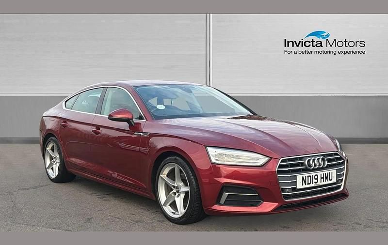 Used Audi A5 Sportback Sport 150 HP (110 kW) 2019 Red Hatchback