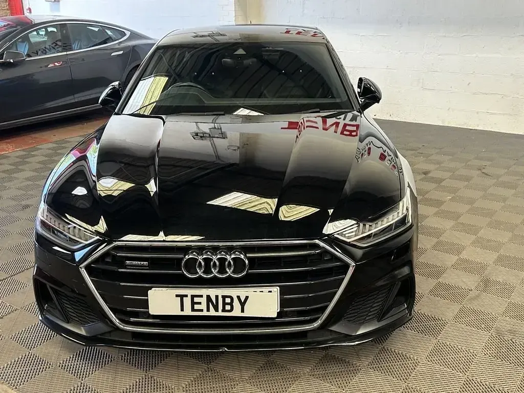 Begagnad Audi A7 Sportback S-Line 231 HK (169 kW) 2019 Svart Halvkombi