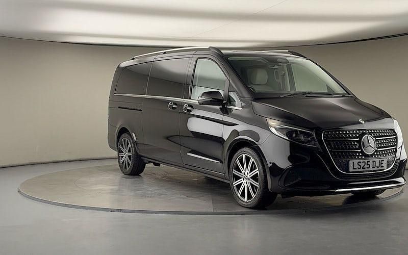 Black Used 2025 Mercedes V220 Premium MPV | £74,500 - Image 1/4