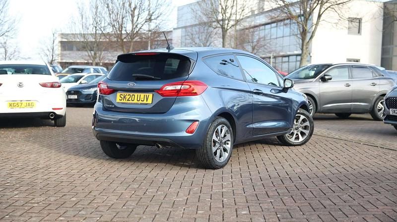 Used Ford Fiesta Trend 95 HP (69 kW) 2020 Blue Hatchback