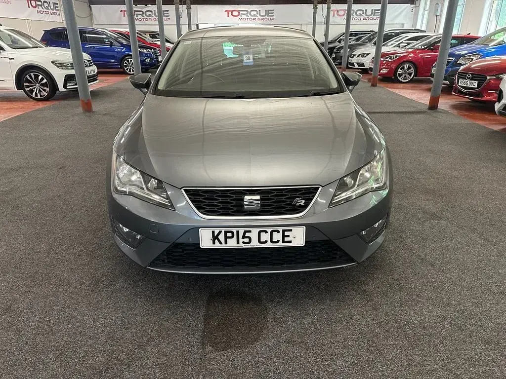 Used Seat Leon FR 150 HP (110 kW) 2015 Grey Hatchback